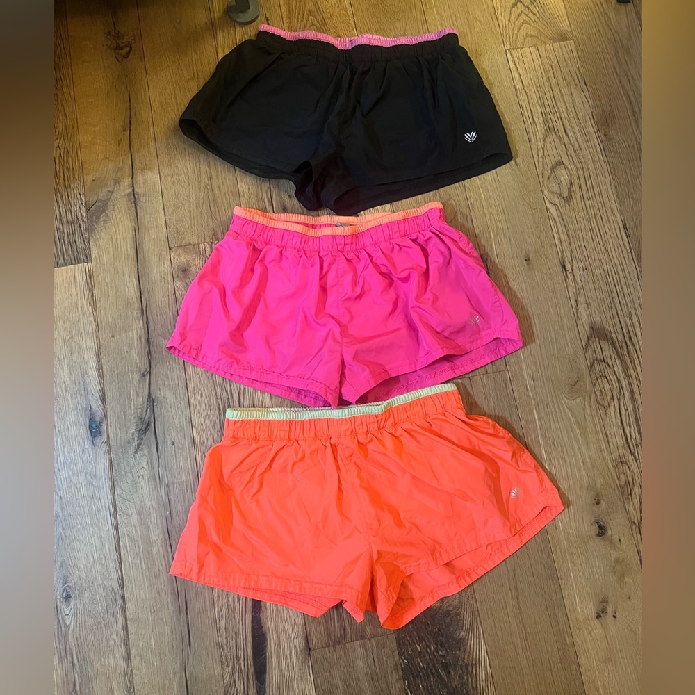 3 pairs athletic shorts